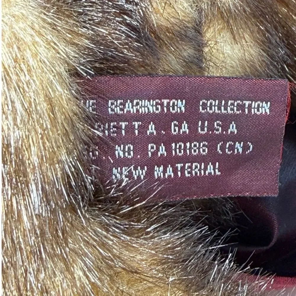 The Bearington Collection Greta Garland Shiny Red Dress Bows Flowers w/Ornament